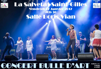 Nouveau spectacle inédit de la Troupe au profit de « La Fée Bleue » le 27/01/2017 à la Salvetat Saint-Gilles